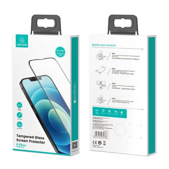 Usams Tempered Glass Για Iphone 13 Pro Us-Bh786, 0.33Mm