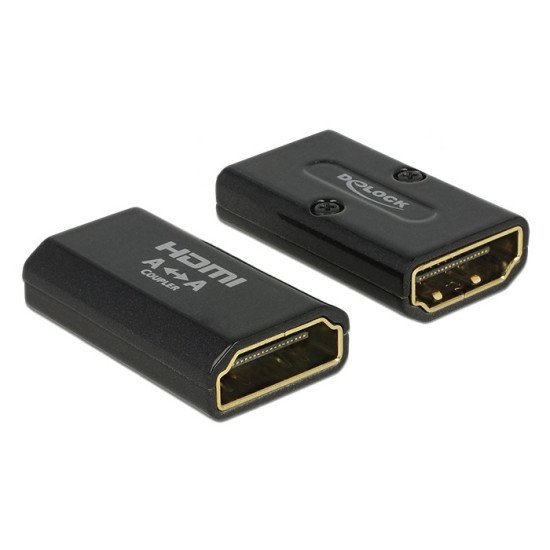 Delock Αντάπτορας Hdmi-A Θηλυκό Σε Θηλυκό 65659, 4K Delock Αντάπτορας Hdmi-A Θηλυκό Σε Θηλυκό 65659, 4K