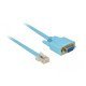 Delock Καλώδιο Serial Rs-232 Db9 Female Σε Rj45 Male, 1M, Μπλε