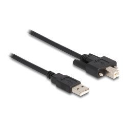 Delock Καλώδιο Usb Σε Usb Type B 87215, 3M, Μαύρο