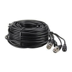 Lonsge Καλώδιο Bnc L20Db44, 26 Awg, 20M, Μαύρο