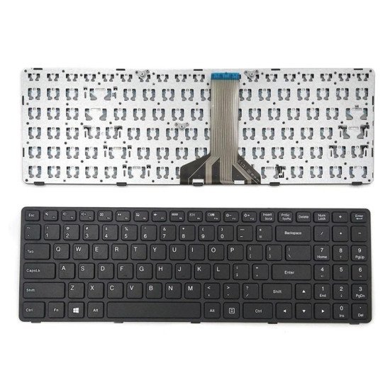 Πληκτρολόγιο Για Lenovo Ideapad 100-15Ibd Key-100, Μαύρο