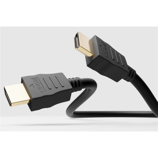 GOOBAY καλώδιο HDMI 2.0 με Ethernet 58572, HDR, 30AWG, 4K, 1m, μαύρο GOOBAY καλώδιο HDMI 2.0 με Ethernet 58572, HDR, 30AWG, 4K, 1m, μαύρο