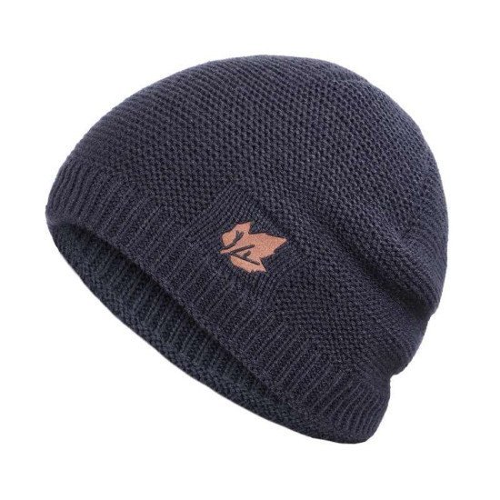 Πλεκτός Σκούφος Beanie Sho-0005, Unisex, Μπλε