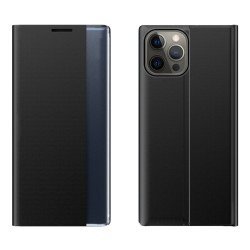 Powertech Θήκη Sleep Mob-1715 Για Iphone 13 Pro, Μαύρη