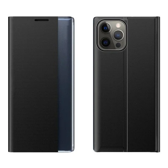 Powertech Θήκη Sleep Mob-1715 Για Iphone 13 Pro, Μαύρη Powertech Θήκη Sleep Mob-1715 Για Iphone 13 Pro, Μαύρη