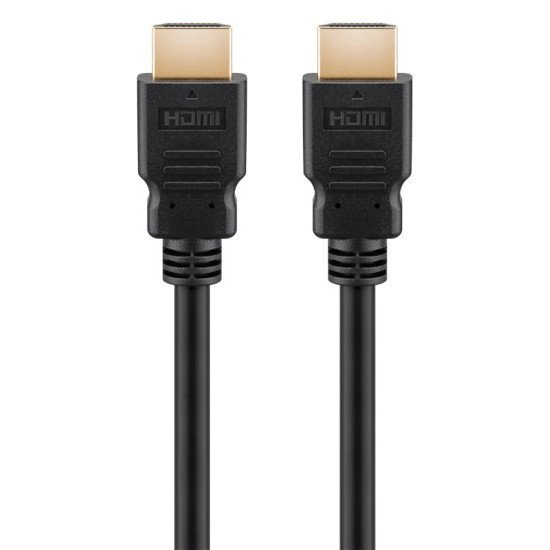 Goobay Καλώδιο Hdmi 2.1 Με Ethernet 41081, Arc, 30Awg, 8K, 0.5M, Μαύρο Goobay Καλώδιο Hdmi 2.1 Με Ethernet 41081, Arc, 30Awg, 8K, 0.5M, Μαύρο