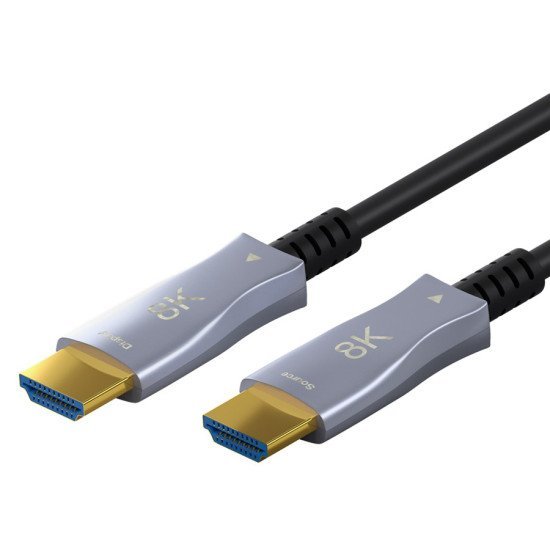 GOOBAY καλώδιο HDMI 2.1 49885 με Ethernet AOC, ARC, 3D, 8K, 30m, μαύρο GOOBAY καλώδιο HDMI 2.1 49885 με Ethernet AOC, ARC, 3D, 8K, 30m, μαύρο