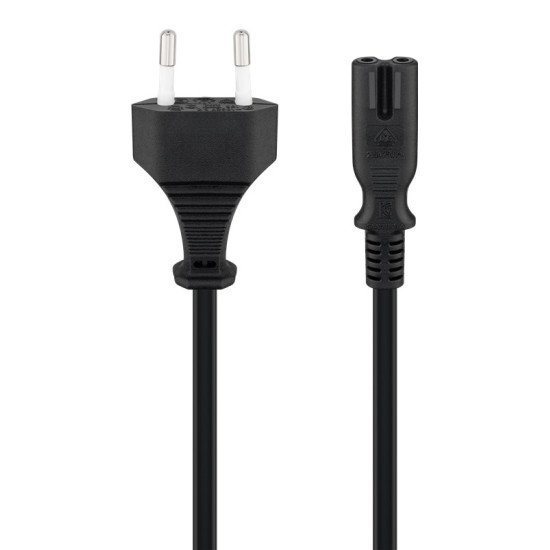 Goobay Καλώδιο Τροφοδοσίας Euro 95038, 2X 0.75Mm², 3M, Μαύρο Goobay Καλώδιο Τροφοδοσίας Euro 95038, 2X 0.75Mm², 3M, Μαύρο