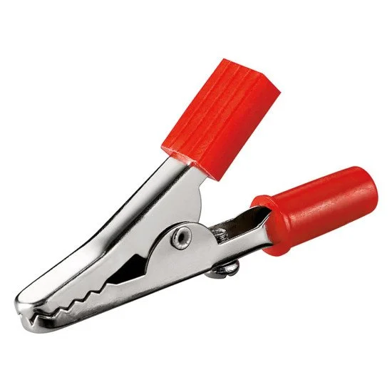 Goobay Σετ Κροκοδειλάκια 11413, 45Mm, Κόκκινο, 10Τμχ Goobay Σετ Κροκοδειλάκια 11413, 45Mm, Κόκκινο, 10Τμχ