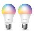 Tp-Link Smart Λάμπα Led Tapo-L530E Wifi, 8.7W E27, 2500K-6500K Rgb, 2Τμχ