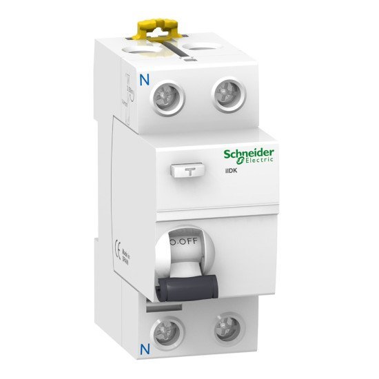 Schneider Electric Διακόπτης Διαρροής Acti9 Iidk, 2P, 40A 30Ma, Τύπου Ac Schneider Electric Διακόπτης Διαρροής Acti9 Iidk, 2P, 40A 30Ma, Τύπου Ac
