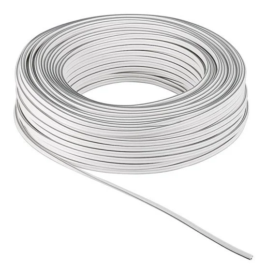 Powertech Καλώδιο Ήχου 2X 4.00Mm² Cab-Sp025, Cca, 10M, Λευκό