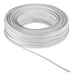 Powertech Καλώδιο Ήχου 2X 0.50Mm² Cab-Sp026, Copper, 10M, Λευκό
