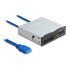 Delock Usb 19-Pin Card Reader 91759, Cf/Sd/Micro Sd/Xd/Ms/M2/Usb, 5Gbps