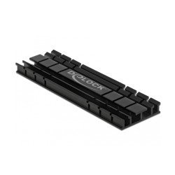 Delock Ψύκτρα 70 Mm Flat Για M.2 Συσκευές, Μαύρη