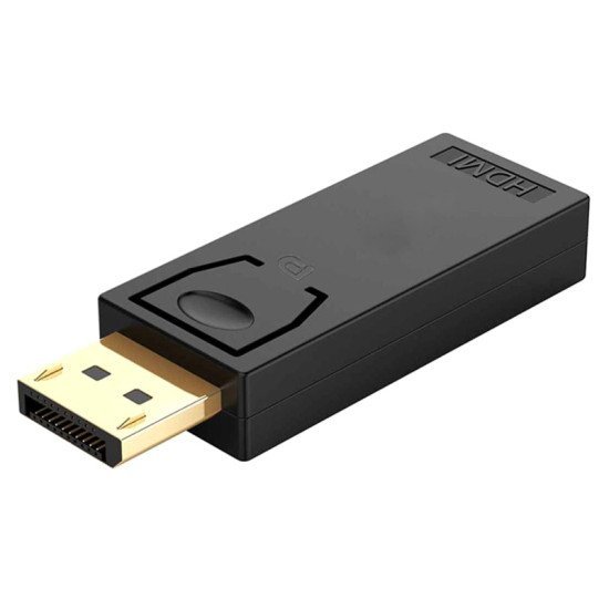 Powertech Αντάπτορας Displayport Σε Hdmi Cab-Dp064, Passive 1080P, Μαύρο Powertech Αντάπτορας Displayport Σε Hdmi Cab-Dp064, Passive 1080P, Μαύρο