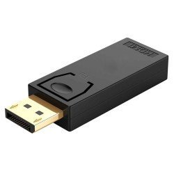 Powertech Αντάπτορας Displayport Σε Hdmi Cab-Dp065, Passive, 4K, Μαύρος Powertech Αντάπτορας Displayport Σε Hdmi Cab-Dp065, Passive, 4K, Μαύρος