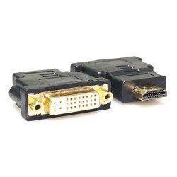 Powertech Αντάπτορας Hdmi Σε Dvi-I Cab-H057, Dual Link, Μαύρος
