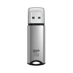 Silicon Power Usb Flash Drive Marvel M02, 32Gb, Usb 3.2, Γκρι