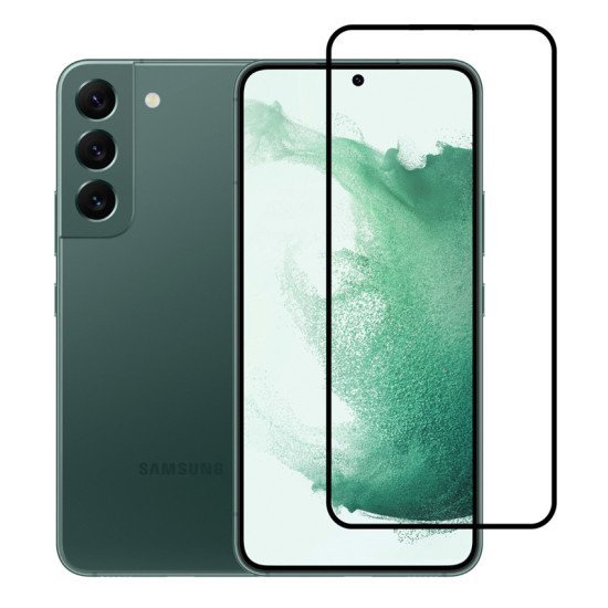 Powertech Tempered Glass 3D Tgc-0551, Full Glue, Samsung S22+ 5G, Μαύρο Powertech Tempered Glass 3D Tgc-0551, Full Glue, Samsung S22+ 5G, Μαύρο