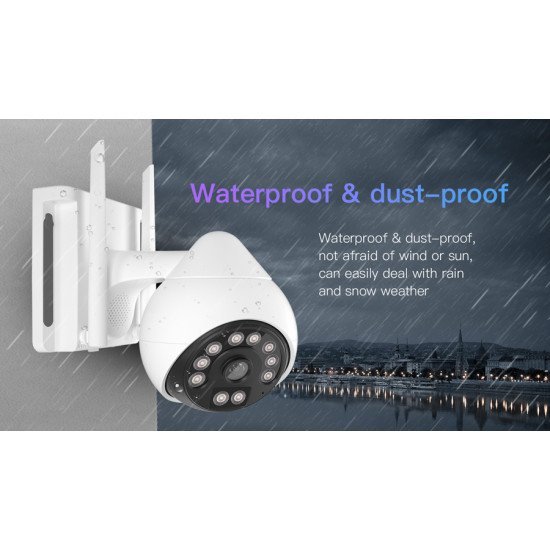 Vstarcam Smart Ip Κάμερα Cs69, Ip66, 3Mp, Wifi, Ptz, Onvif