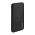 ROCKROSE power bank RRPB12, 10000mAh, 3x output & wireless, 18W, μαύρο