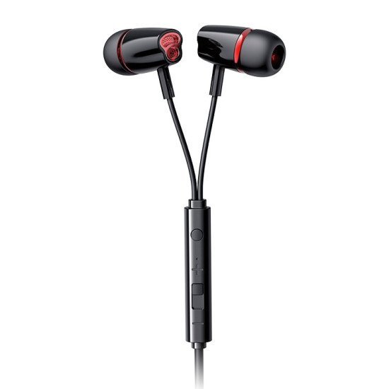 Joyroom Earphones Με Μικρόφωνο Jr-El114, 3.5Mm, 1.2M, Μαύρα