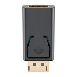 Goobay Αντάπτορας Displayport Σε Hdmi 51719, Gold-Plated, Μαύρος