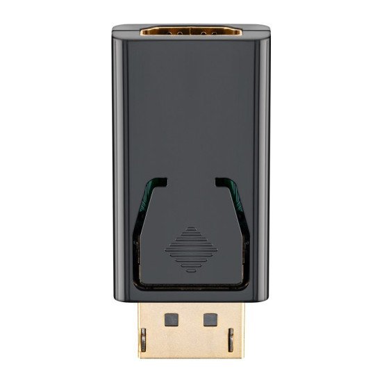 Goobay Αντάπτορας Displayport Σε Hdmi 51719, Gold-Plated, Μαύρος