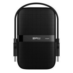 Silicon Power Εξωτερικός Hdd Armor A60, 4Tb, Usb 3.2, Μαύρος