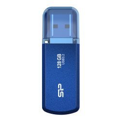 Silicon Power Usb Flash Drive Helios 202, 128Gb, Usb 3.2, Μπλε