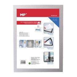 Mp Αυτοκόλλητη Θήκη Ανακοινώσεων A4 Pa148 Με Μαγνητικό Πλαίσιο, Ασημί Mp Αυτοκόλλητη Θήκη Ανακοινώσεων A4 Pa148 Με Μαγνητικό Πλαίσιο, Ασημί