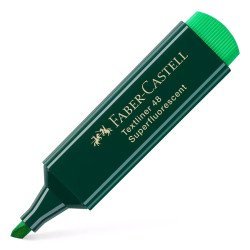 Faber Castell Μαρκαδόρος Υπογράμμισης Textliner 48, Πράσινος, 1Τμχ