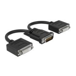 Delock Αντάπτορας Dms-59 Σε 2X Dvi 65281, 20Cm, Μαύρος
