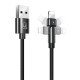 Usams Καλώδιο Lightning Σε Usb Us-Sj476, Περιστρεφόμενο, 2.1A, 1M, Μαύρο Usams Καλώδιο Lightning Σε Usb Us-Sj476, Περιστρεφόμενο, 2.1A, 1M, Μαύρο