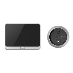 EZVIZ smart κουδούνι με κάμερα & οθόνη DP2C, WiFi, 1080p, PIR, 4600mAh