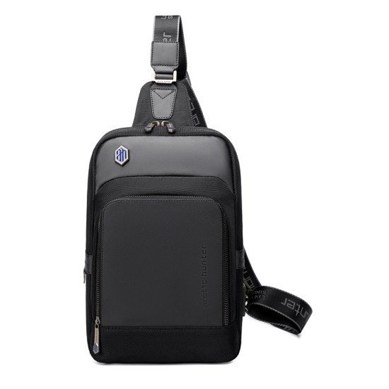 Arctic Hunter Τσάντα Crossbody Xb00116, Θήκη Για Tablet, Αδιάβροχη Μαύρη