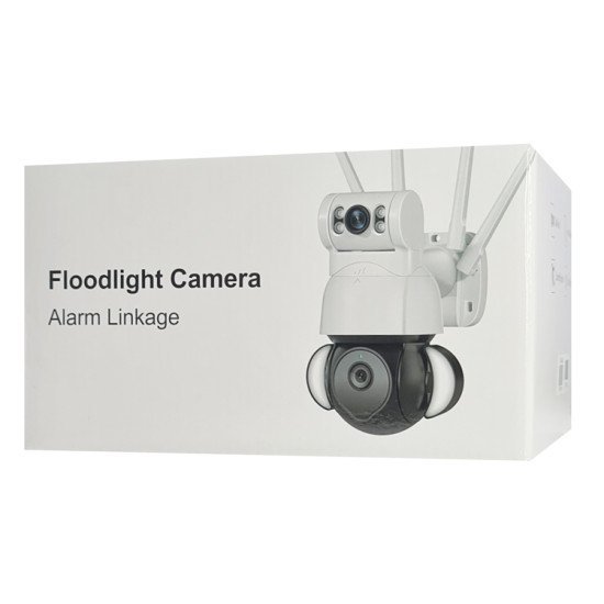 Sectec Smart Κάμερα St-428-4M-Dl Με Προβολείς, Dual Lens, 4Mp, Onvif Ptz Sectec Smart Κάμερα St-428-4M-Dl Με Προβολείς, Dual Lens, 4Mp, Onvif Ptz