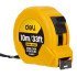 Deli Μέτρο Dl9010Y, Με Κλείδωμα & Clip Ζώνης, 10M/33Ft X 25Mm