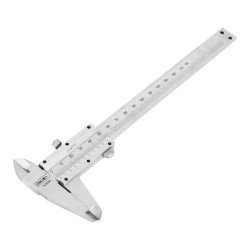 Deli Παχύμετρο Ακριβείας Dl92150 Με Θήκη Μεταφοράς, 150Mm, Ασημί