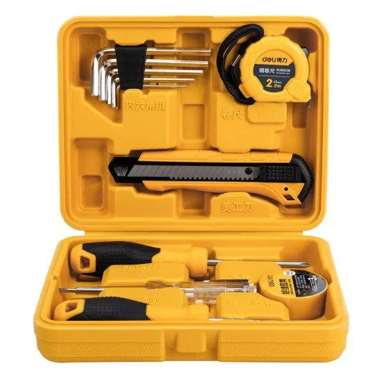 Deli Σετ Εργαλείων Dl1011J, Με Θήκη, 11Τμχ Deli Σετ Εργαλείων Dl1011J, Με Θήκη, 11Τμχ