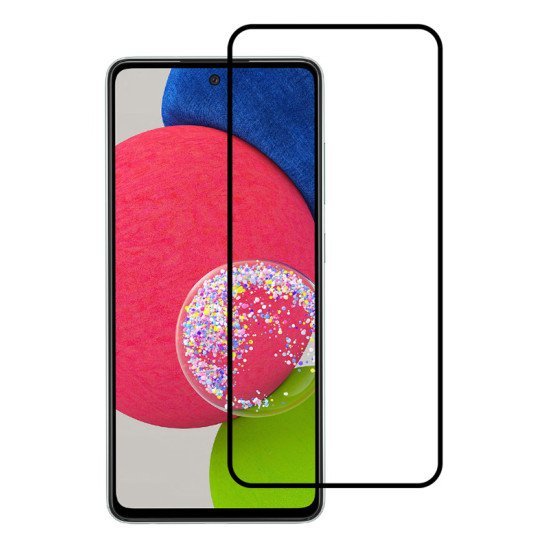 Powertech Tempered Glass 5D Tgc-0572, Samsung A52S 5G, Full Glue, Μαύρο Powertech Tempered Glass 5D Tgc-0572, Samsung A52S 5G, Full Glue, Μαύρο