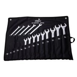 Deli Σετ Γερμανοπολύγωνα Κλειδιά Dl130014B, 10-32Mm, 14Τμχ Deli Σετ Γερμανοπολύγωνα Κλειδιά Dl130014B, 10-32Mm, 14Τμχ