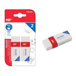 Mp Γόμα Pg145, 65 X 23Mm, Λευκή, 2Τμχ Mp Γόμα Pg145, 65 X 23Mm, Λευκή, 2Τμχ