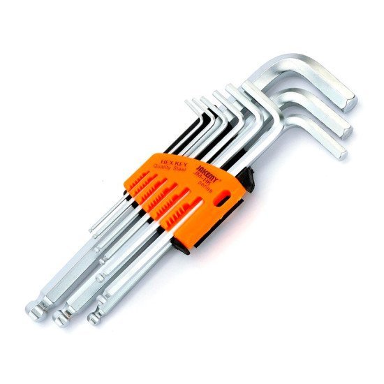 Jakemy Σετ Κλειδιά Allen Jm-Hk2-1, 1.5-10Mm, Cr-V, 9Τμχ Jakemy Σετ Κλειδιά Allen Jm-Hk2-1, 1.5-10Mm, Cr-V, 9Τμχ
