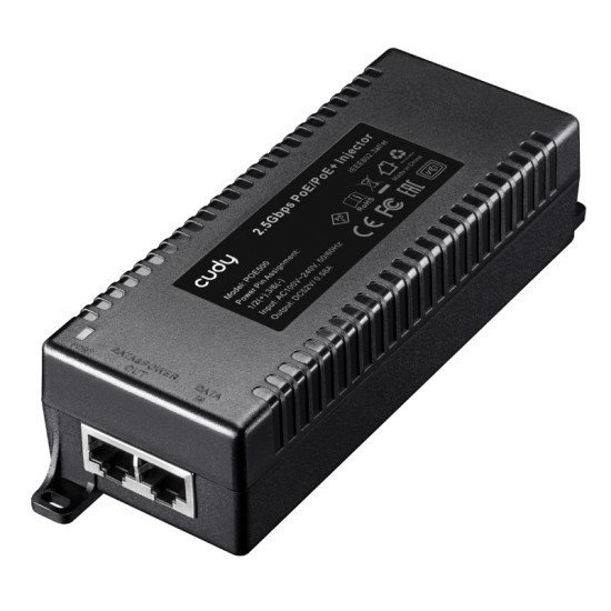 Cudy 2.5Gbps Poe+/Poe Injector Poe500, 30W