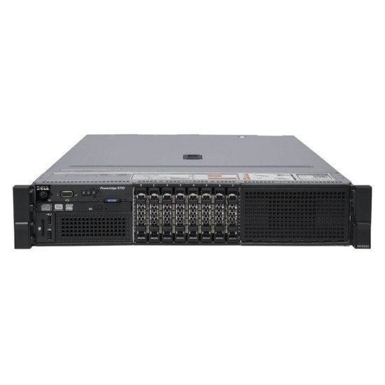 DELL Server R730, 2x E5-2630L v3, 32GB, 2x 750W, 8x 2.5", REF SQ