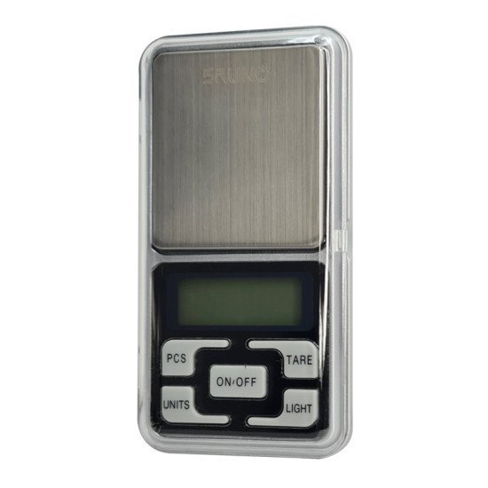 Bruno Μίνι Ζυγαριά Ακριβείας Brn-0076, Έως 500G, Ασημί Bruno Μίνι Ζυγαριά Ακριβείας Brn-0076, Έως 500G, Ασημί