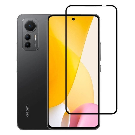 Powertech Tempered Glass 5D Tgc-0586, Full Glue, Xiaomi 12 Lite, Μαύρο Powertech Tempered Glass 5D Tgc-0586, Full Glue, Xiaomi 12 Lite, Μαύρο